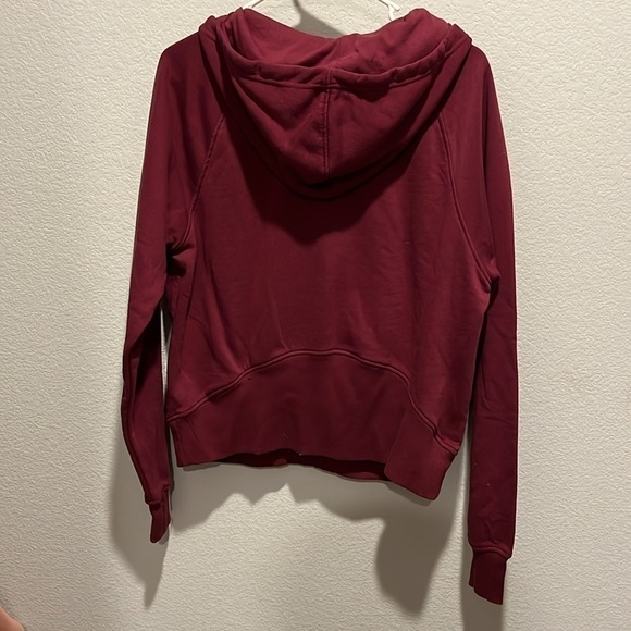 Ribbed Half Zipped Hoodie Women’s Large - Picture 3 of 4